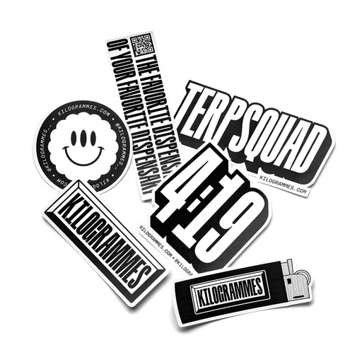 [ACC-STICKERPACK-100] Pack Stickers KILOGRAMMES (x100)